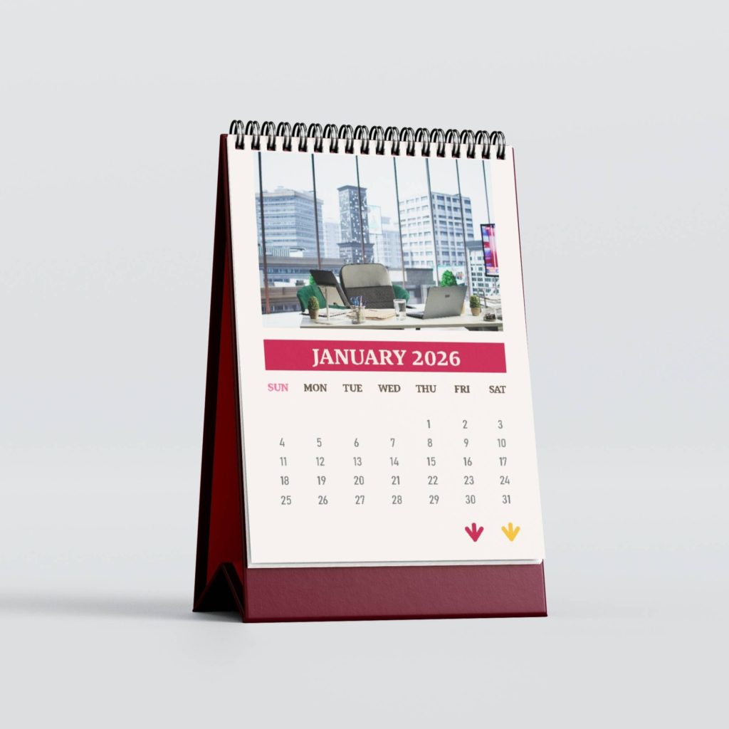 corporate or office calendar